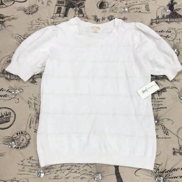 🎁Maison Jules Puff-Sleeve Sweater - Picture 5 of 5